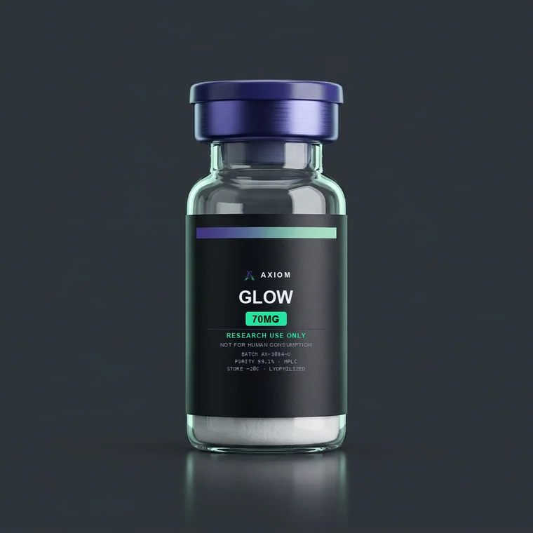 GLOW 70mg vial, research use only