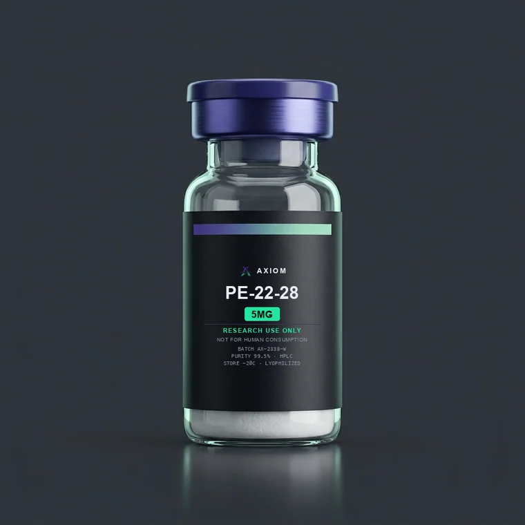 PE-22-28 5mg vial, research use only